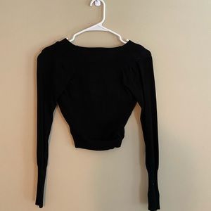 long black sleeve shirt